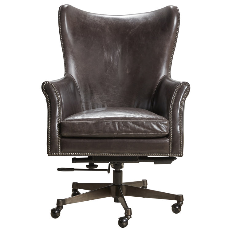 Fairfield leather office chair new arrivals